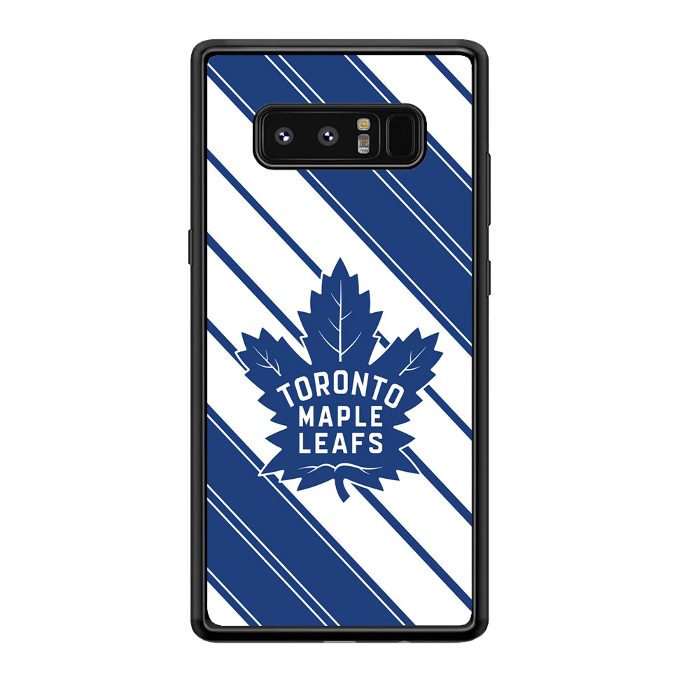 Hockey Toronto Maple Leafs NHL 002 Samsung Galaxy Note 8 Case-Phone Case-Rubber Black (2D Case)-Altracase
