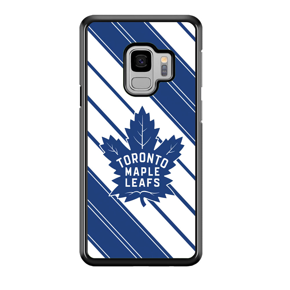 Hockey Toronto Maple Leafs NHL 002 Samsung Galaxy S9 Case-Phone Case-Rubber Black (2D Case)-Altracase