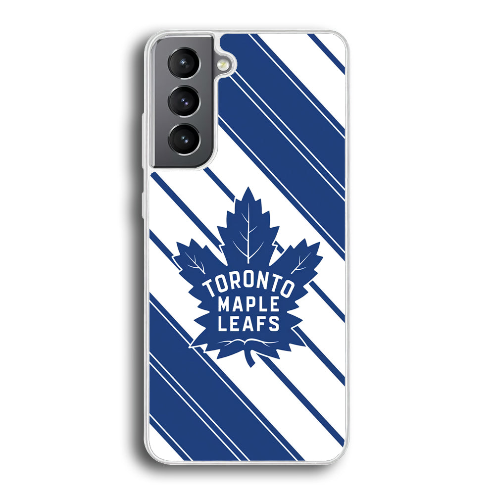 Hockey Toronto Maple Leafs NHL 002 Samsung Galaxy S21 Plus Case-Phone Case-Rubber White (2D Case)-Altracase