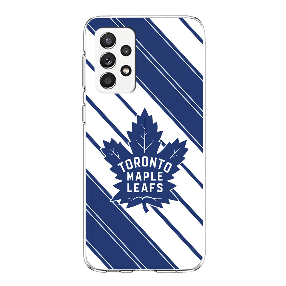 Hockey Toronto Maple Leafs NHL 002 Samsung Galaxy A72 Case-Phone Case-Clear Soft Case-Altracase