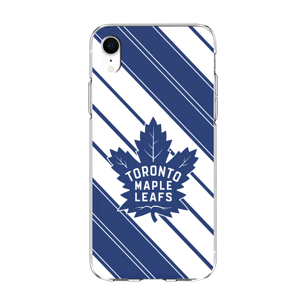 Hockey Toronto Maple Leafs NHL 002 iPhone XR Case-Phone Case-Clear Soft Case-Altracase