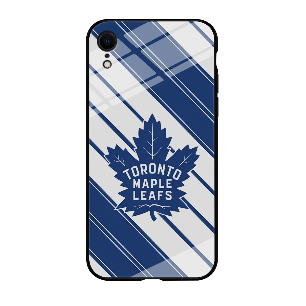 Hockey Toronto Maple Leafs NHL 002 iPhone XR Case-Phone Case-Tempered Glass Case-Altracase