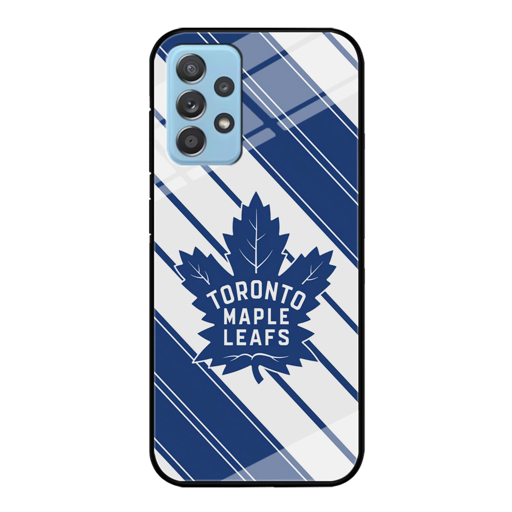 Hockey Toronto Maple Leafs NHL 002 Samsung Galaxy A72 Case-Phone Case-Tempered Glass Case-Altracase