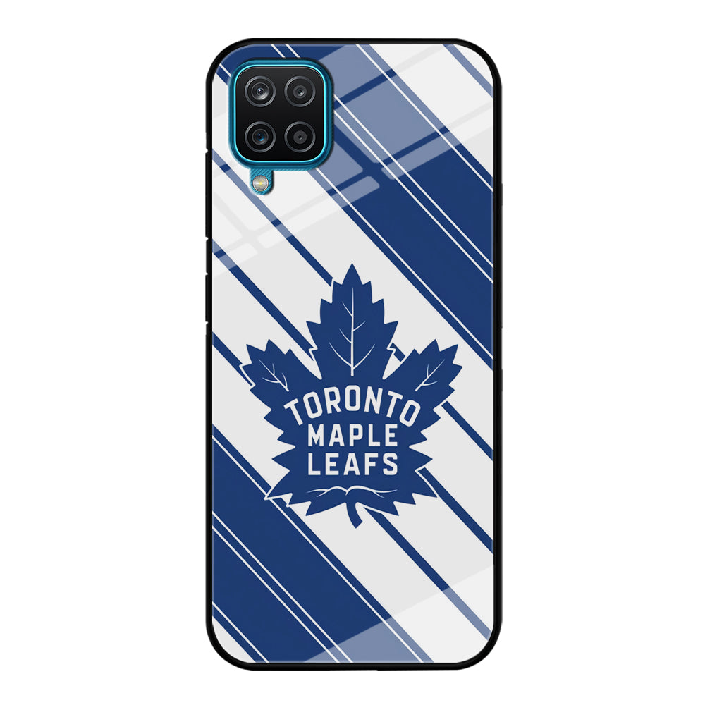 Hockey Toronto Maple Leafs NHL 002 Samsung Galaxy A12 Case-Phone Case-Tempered Glass Case-Altracase