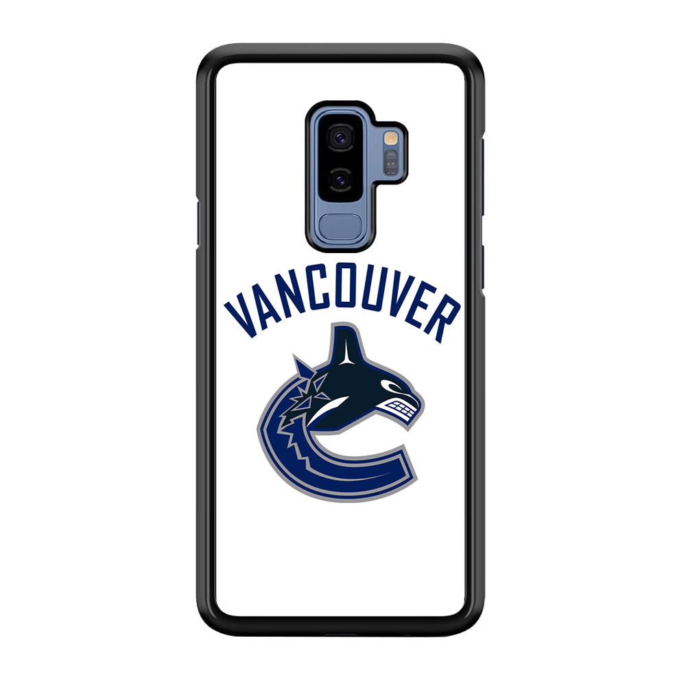 Hockey Vancouver Canucks NHL 001 Samsung Galaxy S9 Plus Case-Phone Case-Rubber Black (2D Case)-Altracase
