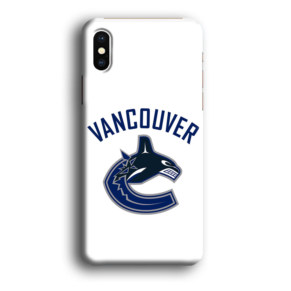 Hockey Vancouver Canucks NHL 001 iPhone Xs Case-Phone Case-3D Case-Altracase