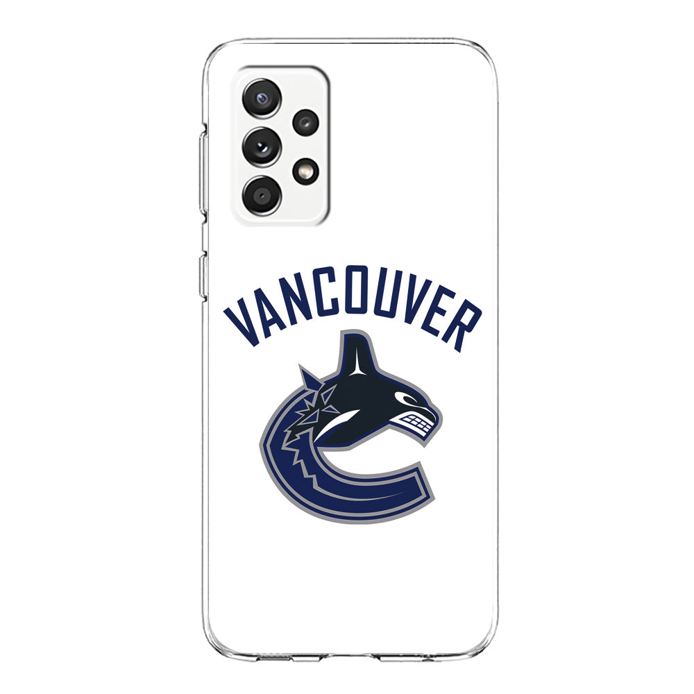 Hockey Vancouver Canucks NHL 001 Samsung Galaxy A72 Case-Phone Case-Clear Soft Case-Altracase