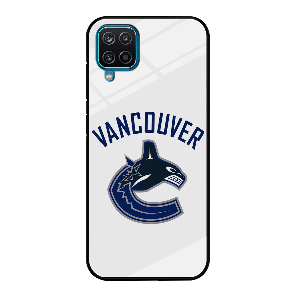 Hockey Vancouver Canucks NHL 001 Samsung Galaxy A12 Case-Phone Case-Tempered Glass Case-Altracase