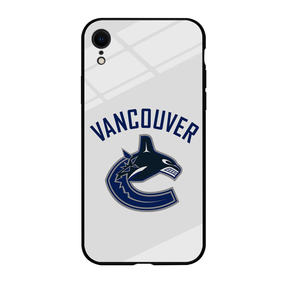 Hockey Vancouver Canucks NHL 001 iPhone XR Case-Phone Case-Tempered Glass Case-Altracase