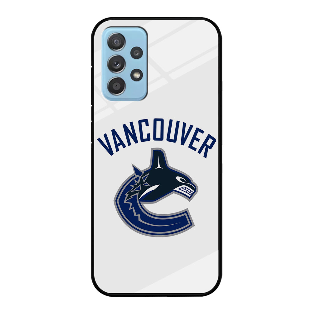 Hockey Vancouver Canucks NHL 001 Samsung Galaxy A72 Case-Phone Case-Tempered Glass Case-Altracase