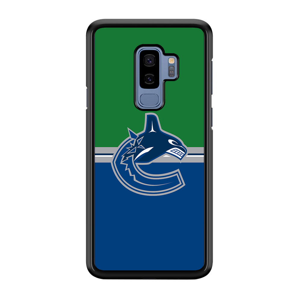 Hockey Vancouver Canucks NHL 002 Samsung Galaxy S9 Plus Case-Phone Case-Rubber Black (2D Case)-Altracase