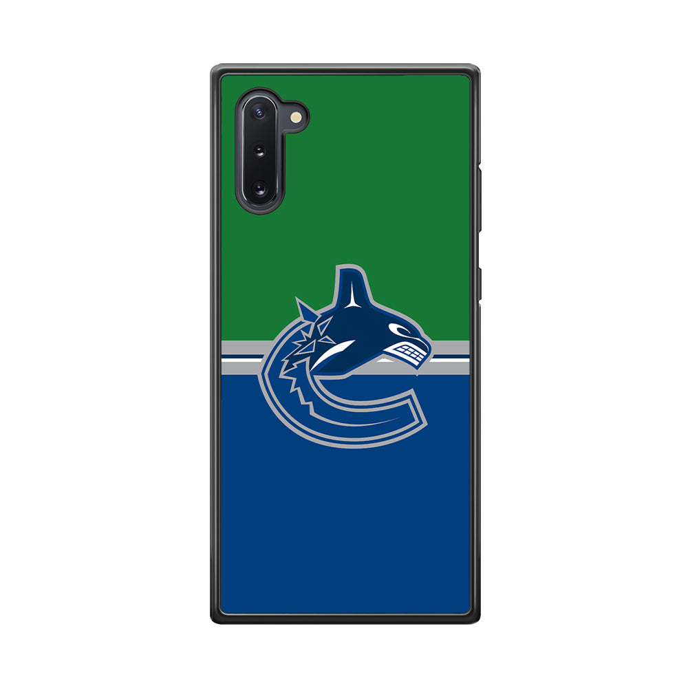 Hockey Vancouver Canucks NHL 002 Samsung Galaxy Note 10 Case-Phone Case-Rubber Black (2D Case)-Altracase