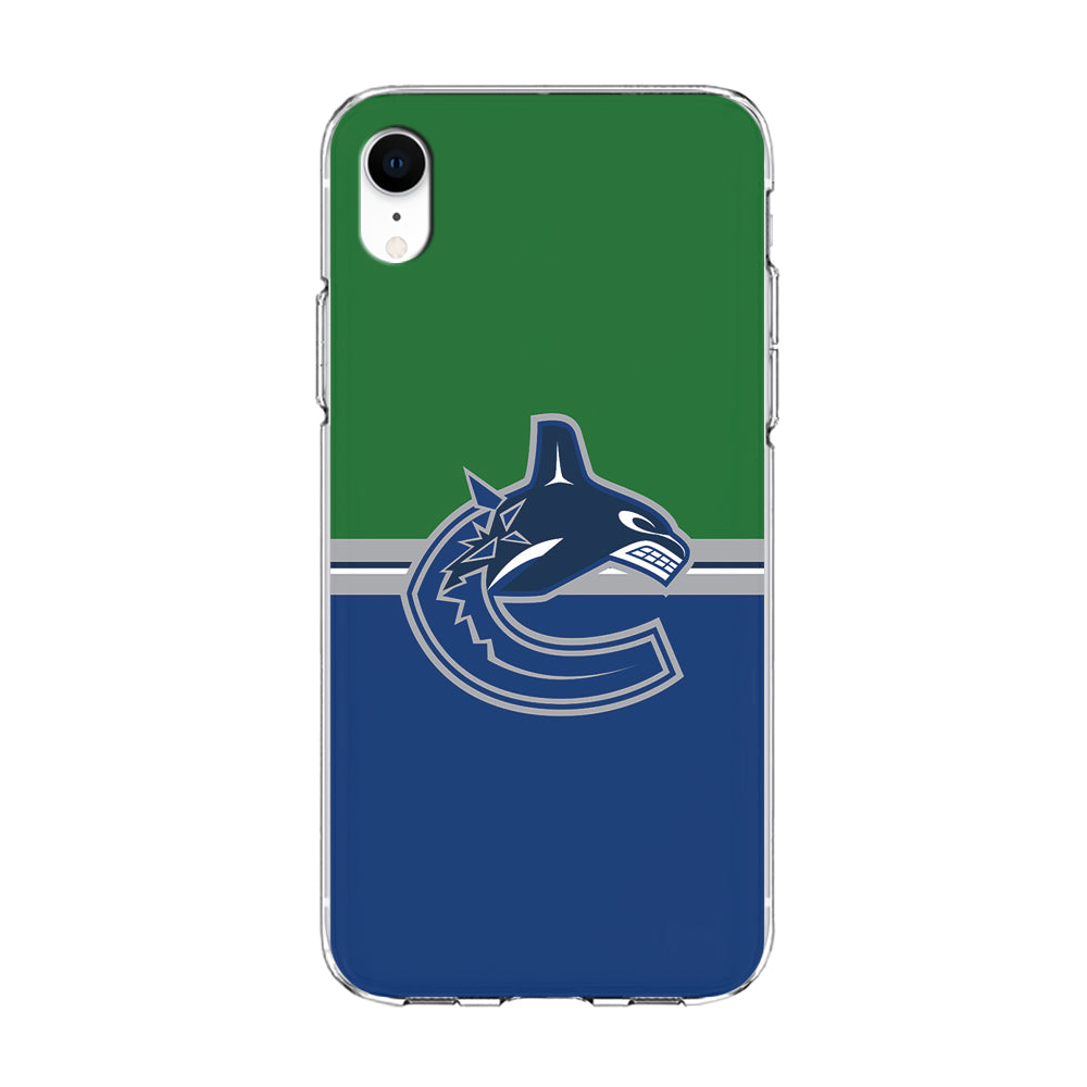 Hockey Vancouver Canucks NHL 002 iPhone XR Case-Phone Case-Clear Soft Case-Altracase