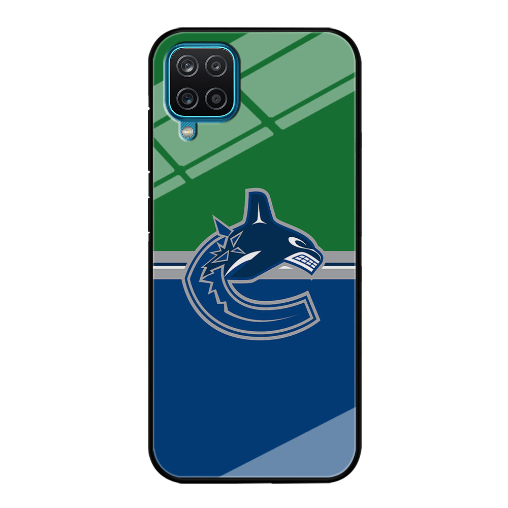 Hockey Vancouver Canucks NHL 002 Samsung Galaxy A12 Case-Phone Case-Tempered Glass Case-Altracase