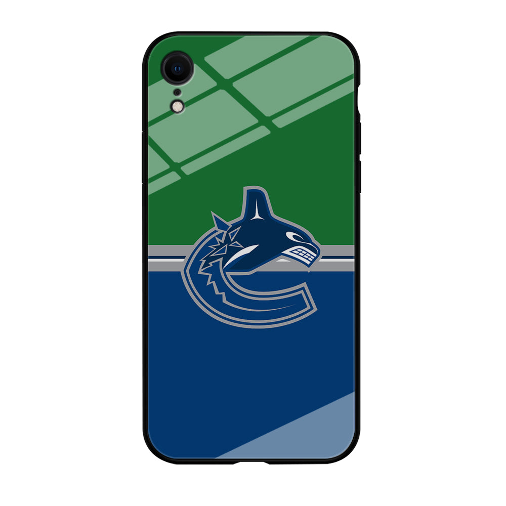 Hockey Vancouver Canucks NHL 002 iPhone XR Case-Phone Case-Tempered Glass Case-Altracase