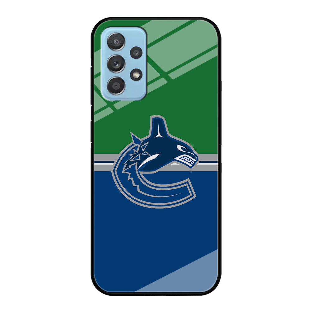 Hockey Vancouver Canucks NHL 002 Samsung Galaxy A72 Case-Phone Case-Tempered Glass Case-Altracase