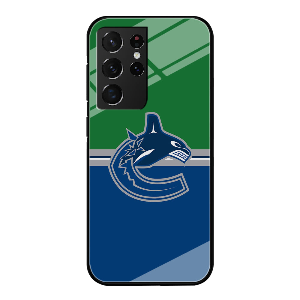 Hockey Vancouver Canucks NHL 002 Samsung Galaxy S23 Ultra Case-Phone Case-Tempered Glass Case-Altracase