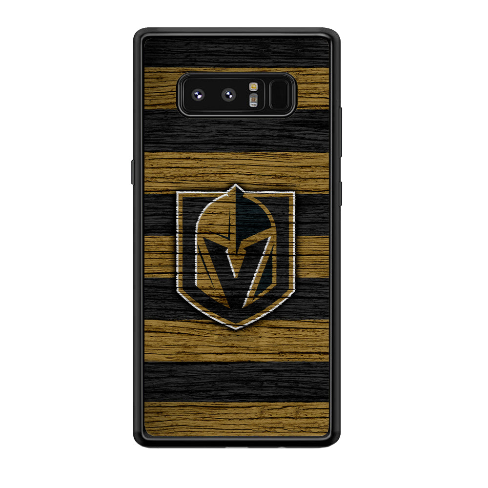 Hockey Vegas Golden Knights NHL 001 Samsung Galaxy Note 8 Case-Phone Case-Rubber Black (2D Case)-Altracase