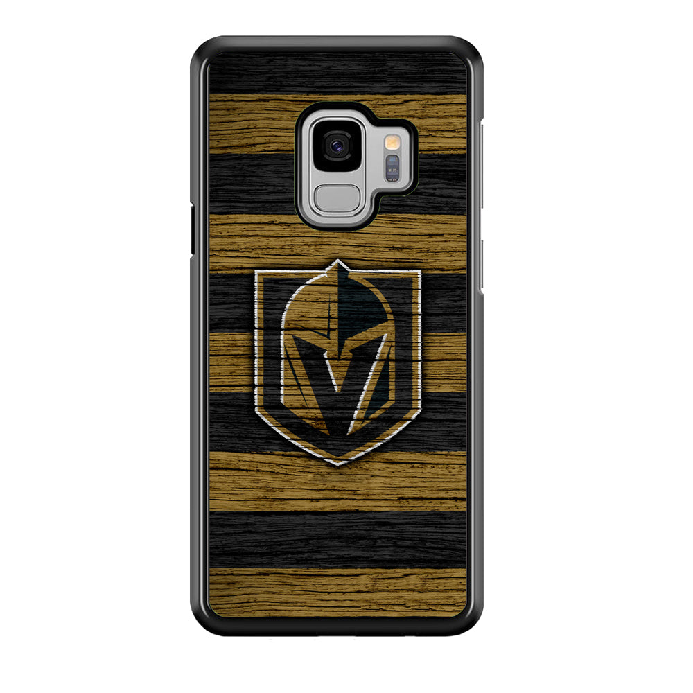 Hockey Vegas Golden Knights NHL 001 Samsung Galaxy S9 Case-Phone Case-Rubber Black (2D Case)-Altracase