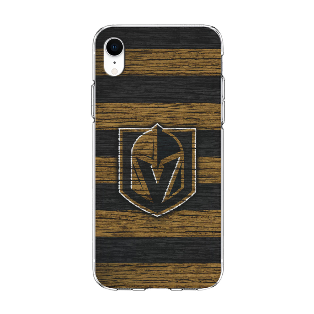 Hockey Vegas Golden Knights NHL 001 iPhone XR Case-Phone Case-Clear Soft Case-Altracase