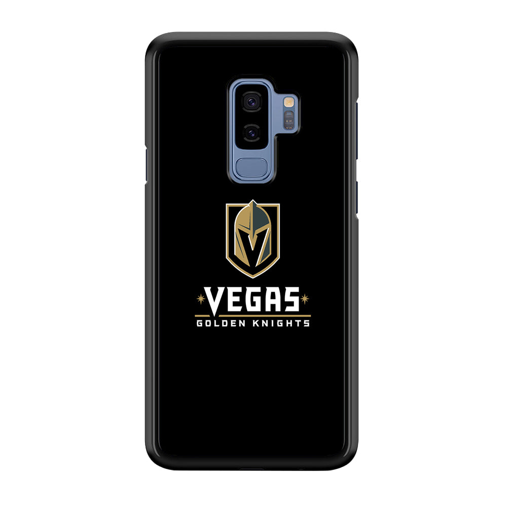 Hockey Vegas Golden Knights NHL 002 Samsung Galaxy S9 Plus Case-Phone Case-Rubber Black (2D Case)-Altracase