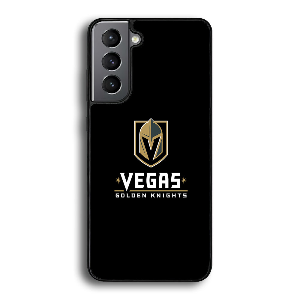 Hockey Vegas Golden Knights NHL 002 Samsung Galaxy S21 Plus Case-Phone Case-Rubber Black (2D Case)-Altracase
