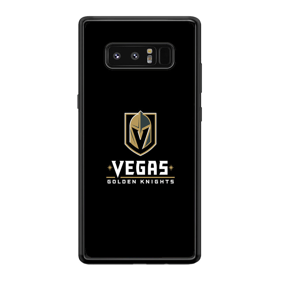 Hockey Vegas Golden Knights NHL 002 Samsung Galaxy Note 8 Case-Phone Case-Tempered Glass Case-Altracase