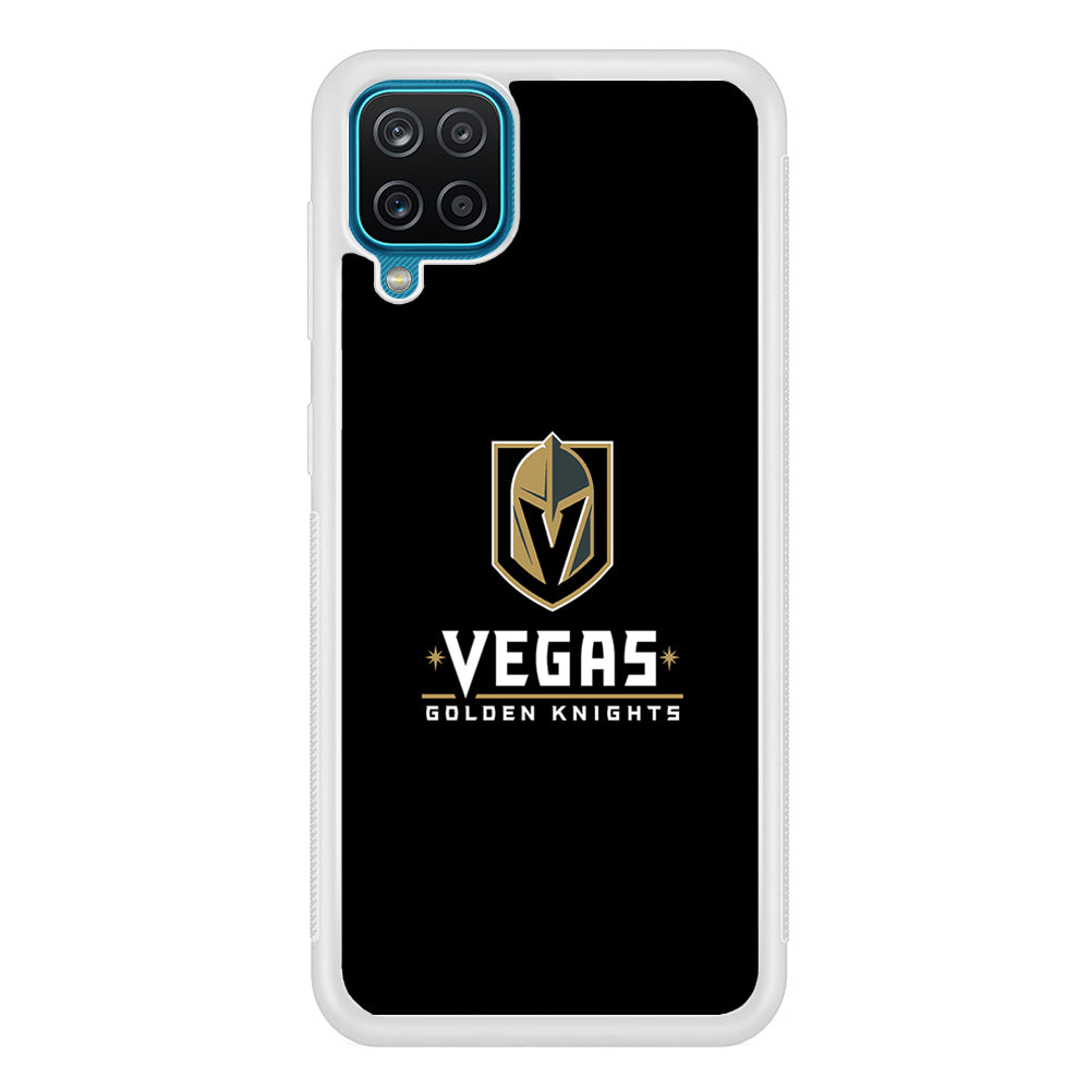 Hockey Vegas Golden Knights NHL 002 Samsung Galaxy A12 Case-Phone Case-Rubber White (2D Case)-Altracase