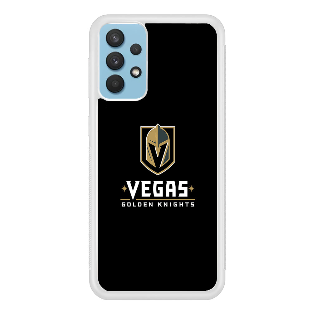 Hockey Vegas Golden Knights NHL 002 Samsung Galaxy A32 Case-Phone Case-Rubber White (2D Case)-Altracase