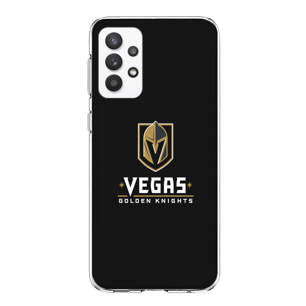 Hockey Vegas Golden Knights NHL 002 Samsung Galaxy A32 Case-Phone Case-Clear Soft Case-Altracase