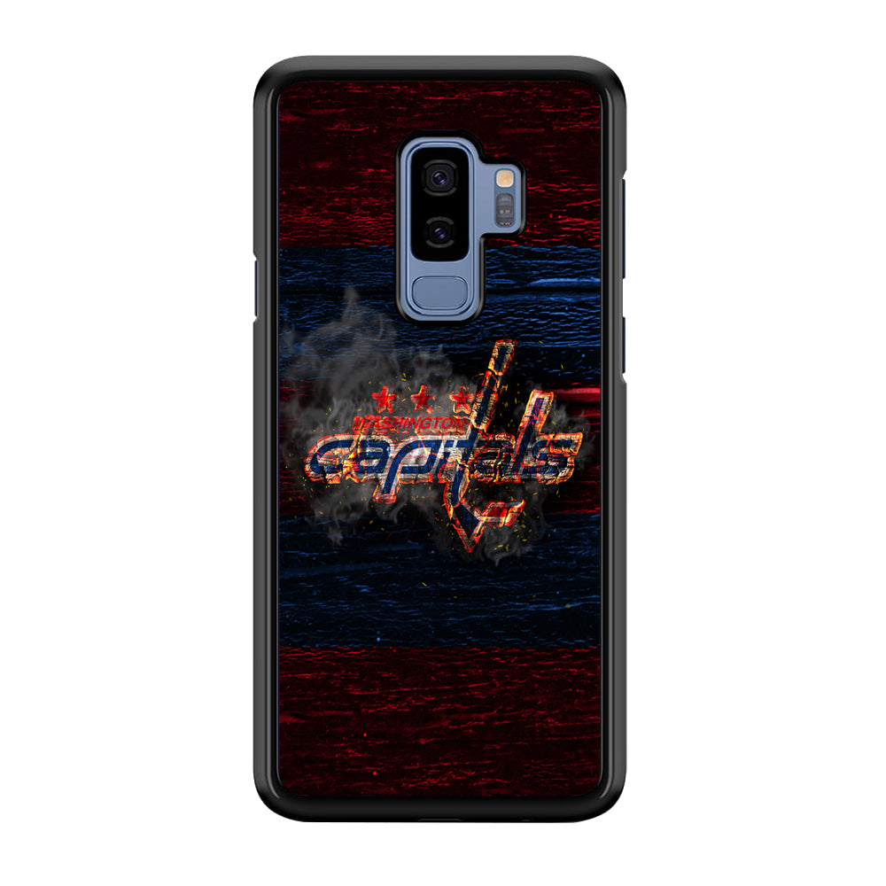 Hockey Washington Capitals NHL 001 Samsung Galaxy S9 Plus Case-Phone Case-Rubber Black (2D Case)-Altracase