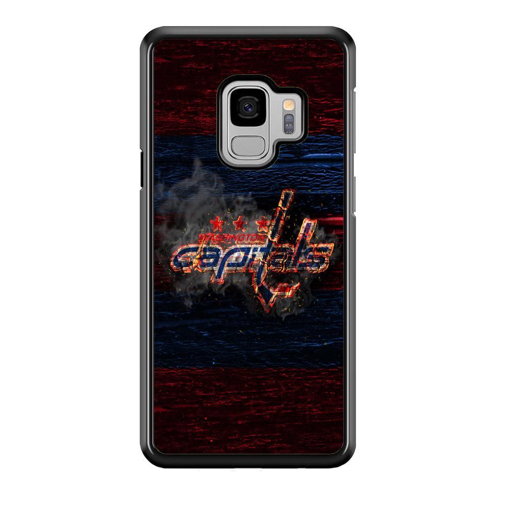 Hockey Washington Capitals NHL 001 Samsung Galaxy S9 Case-Phone Case-Rubber Black (2D Case)-Altracase