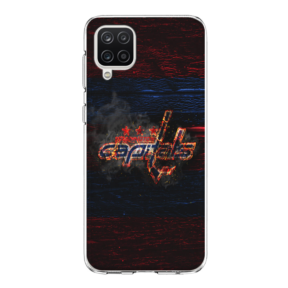 Hockey Washington Capitals NHL 001 Samsung Galaxy A12 Case-Phone Case-Clear Soft Case-Altracase