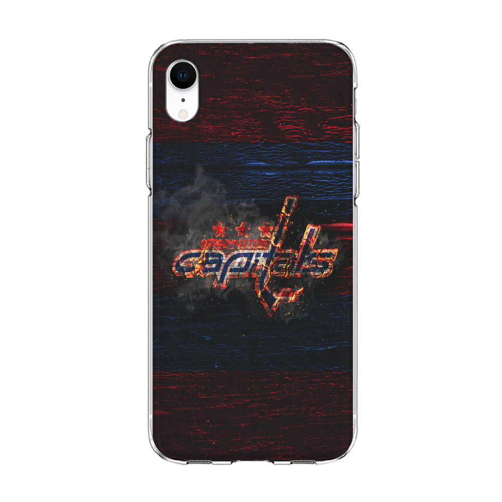 Hockey Washington Capitals NHL 001 iPhone XR Case-Phone Case-Clear Soft Case-Altracase