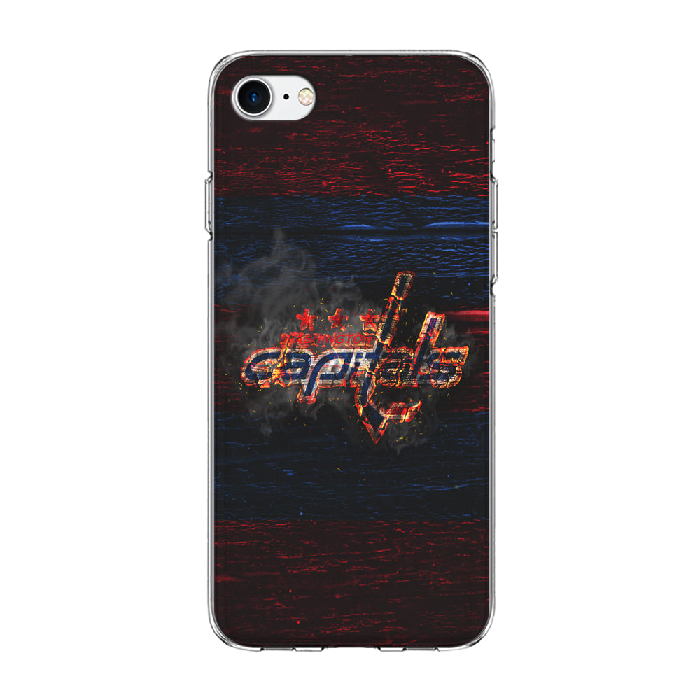 Hockey Washington Capitals NHL 001 iPhone SE 3 2022 Case-Phone Case-Clear Soft Case-Altracase