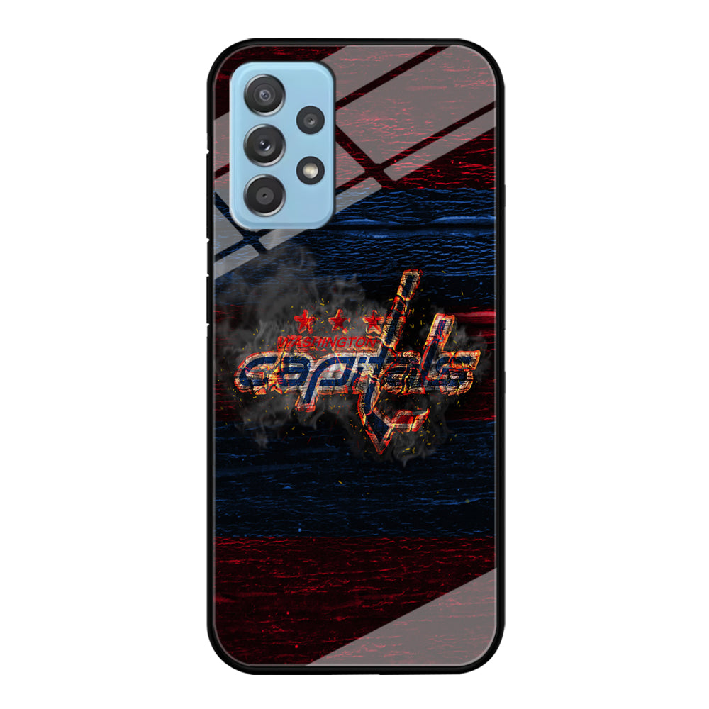 Hockey Washington Capitals NHL 001 Samsung Galaxy A52 Case-Phone Case-Tempered Glass Case-Altracase