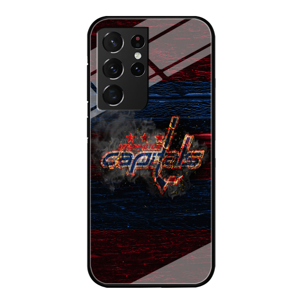 Hockey Washington Capitals NHL 001 Samsung Galaxy S23 Ultra Case-Phone Case-Tempered Glass Case-Altracase