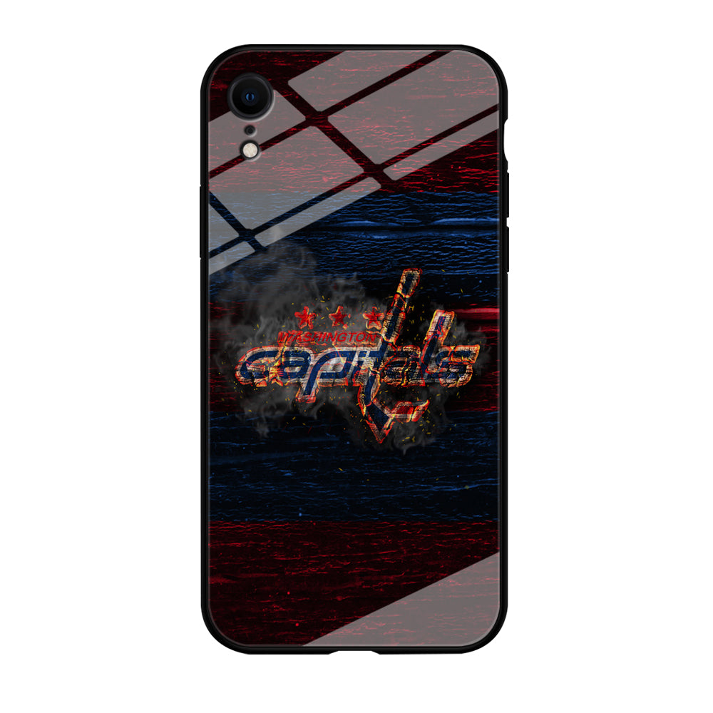 Hockey Washington Capitals NHL 001 iPhone XR Case-Phone Case-Tempered Glass Case-Altracase