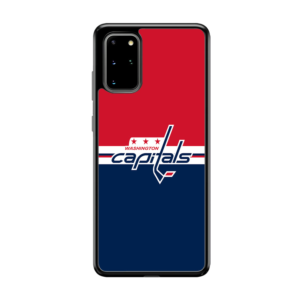 Hockey Washington Capitals NHL 002 Samsung Galaxy S20 Plus Case-Phone Case-Rubber Black (2D Case)-Altracase