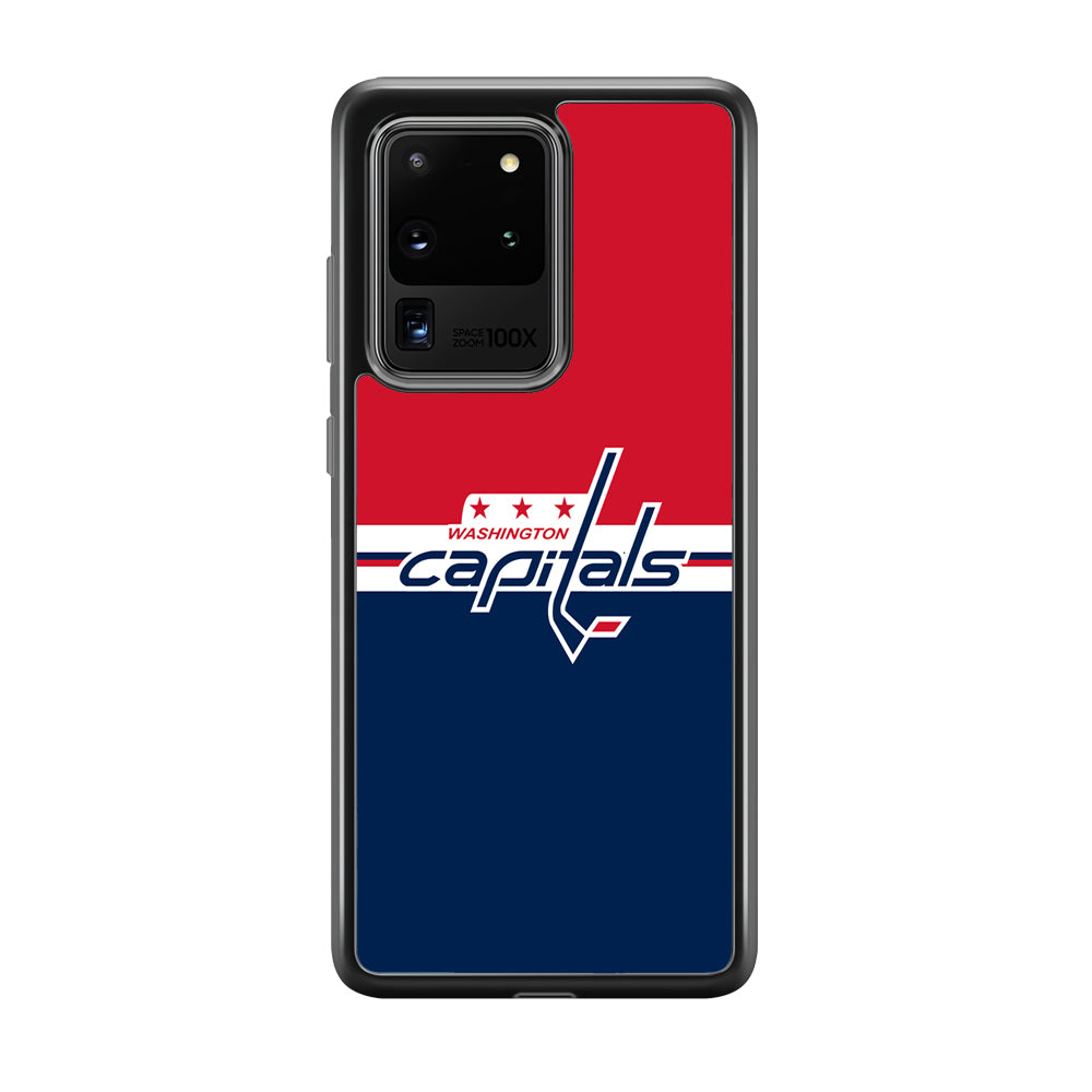Hockey Washington Capitals NHL 002 Samsung Galaxy S20 Ultra Case-Phone Case-Tempered Glass Case-Altracase
