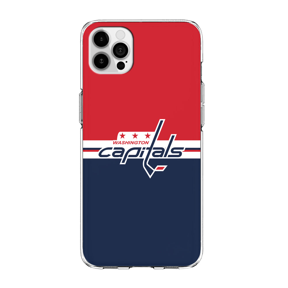 Hockey Washington Capitals NHL 002 iPhone 15 Pro Max Case-Phone Case-Clear Soft Case-Altracase