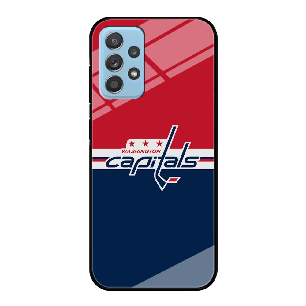 Hockey Washington Capitals NHL 002 Samsung Galaxy A52 Case-Phone Case-Tempered Glass Case-Altracase