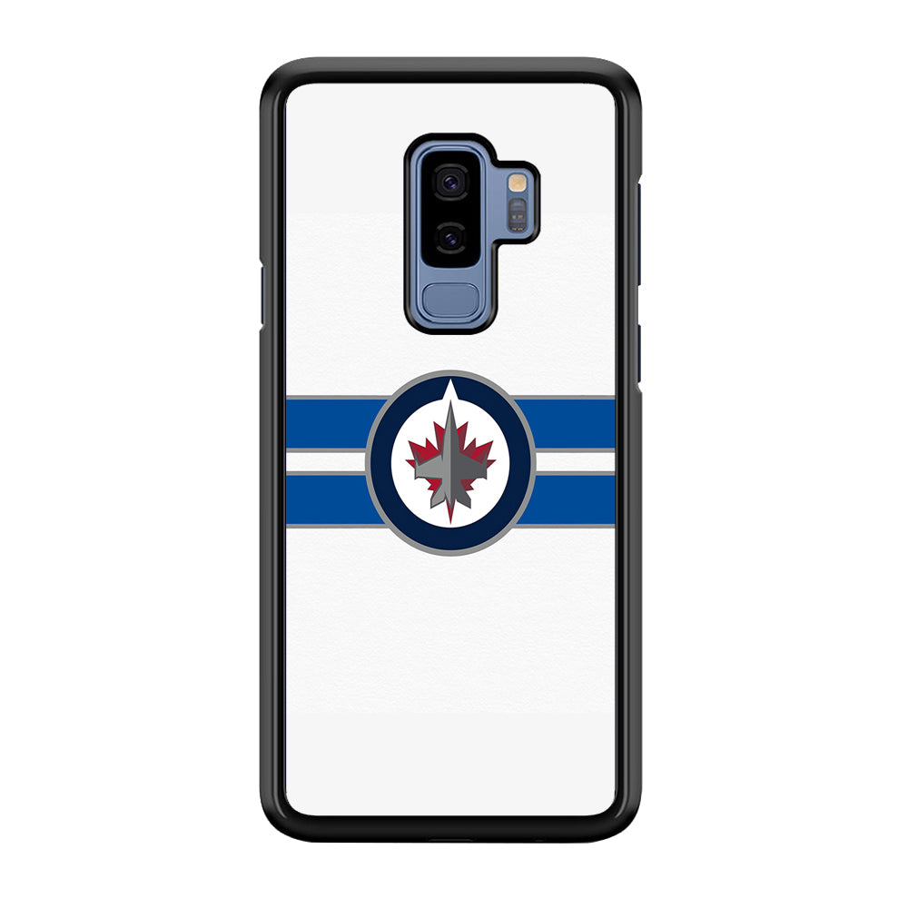 Hockey Winnipeg Jets NHL 001 Samsung Galaxy S9 Plus Case-Phone Case-Rubber Black (2D Case)-Altracase