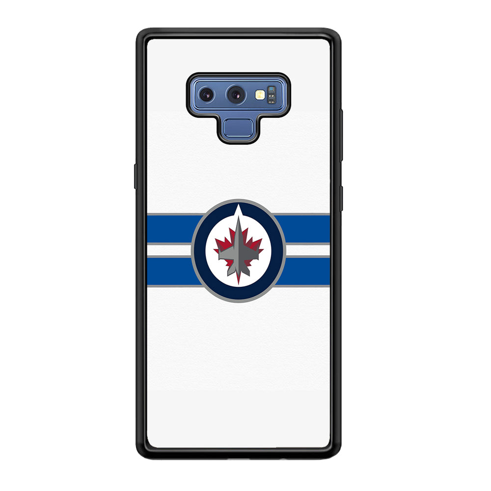 Hockey Winnipeg Jets NHL 001 Samsung Galaxy Note 9 Case-Phone Case-Rubber Black (2D Case)-Altracase