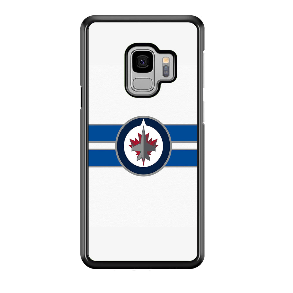 Hockey Winnipeg Jets NHL 001 Samsung Galaxy S9 Case-Phone Case-Rubber Black (2D Case)-Altracase