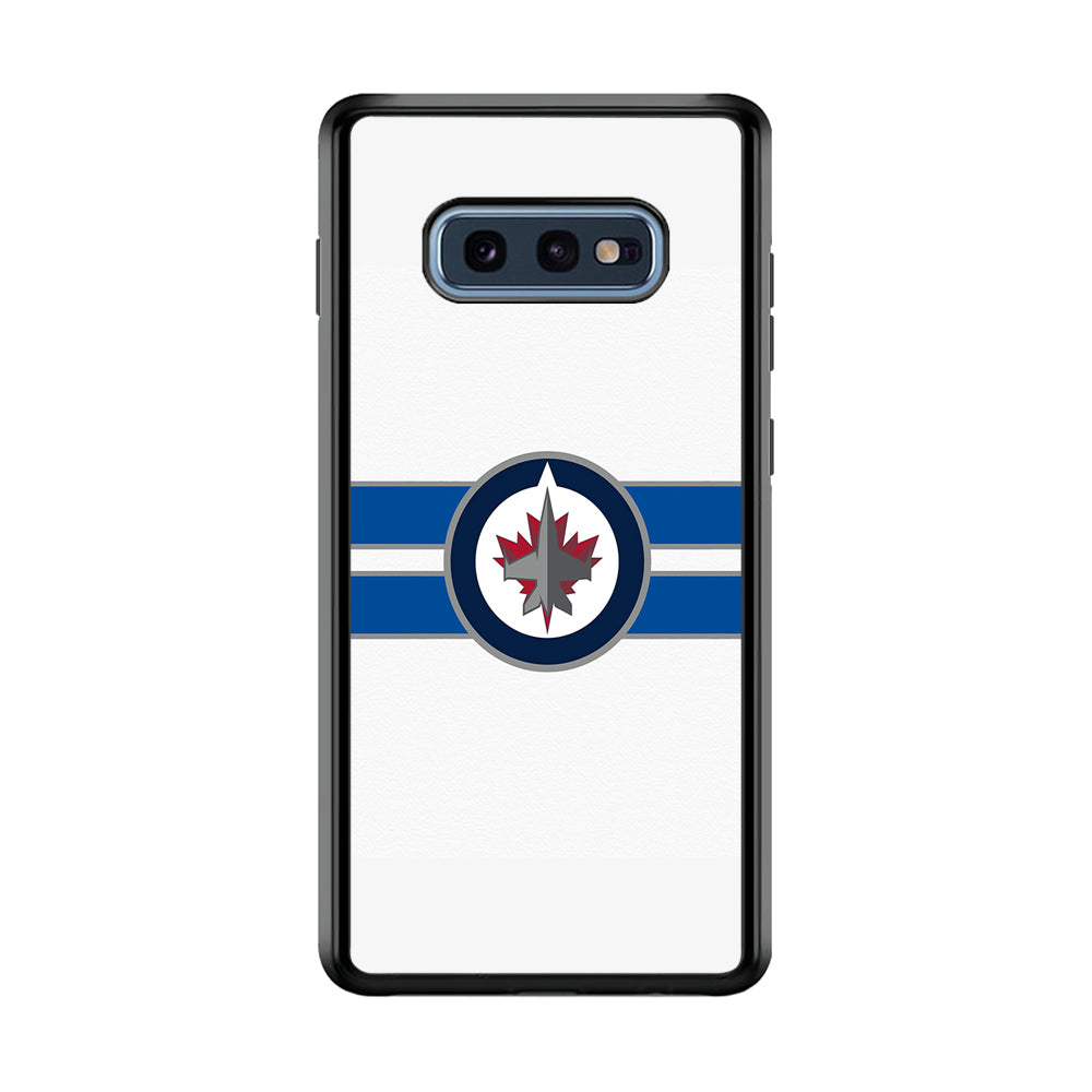 Hockey Winnipeg Jets NHL 001 Samsung Galaxy S10E Case-Phone Case-Rubber Black (2D Case)-Altracase