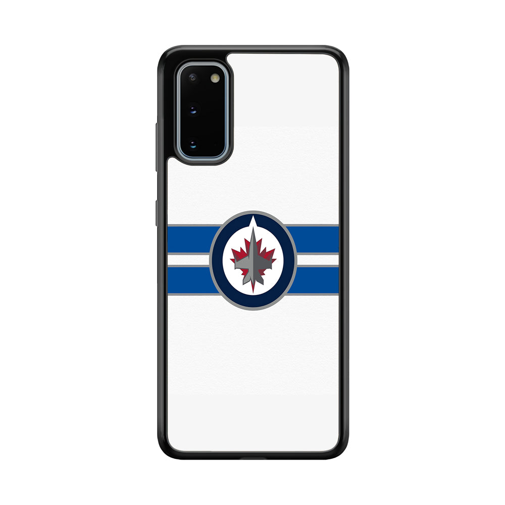 Hockey Winnipeg Jets NHL 001 Samsung Galaxy S20 Case-Phone Case-Rubber Black (2D Case)-Altracase
