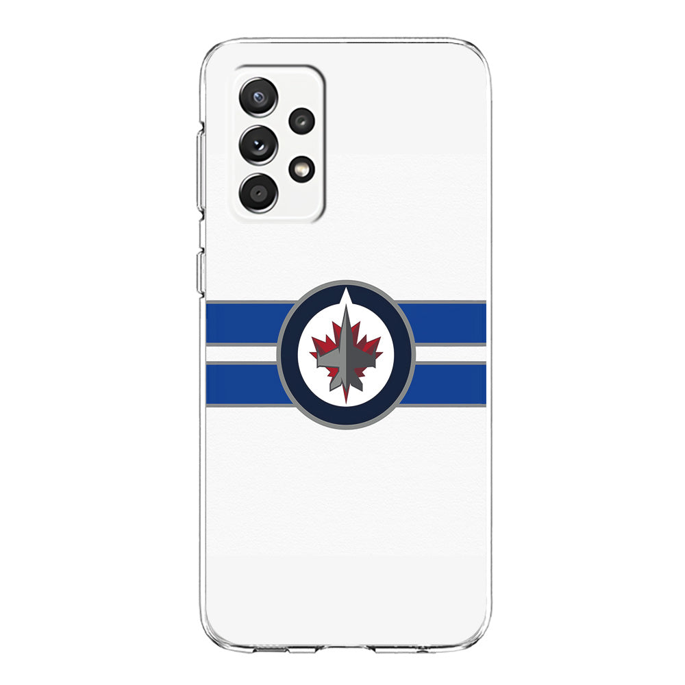 Hockey Winnipeg Jets NHL 001 Samsung Galaxy A52 Case-Phone Case-Clear Soft Case-Altracase