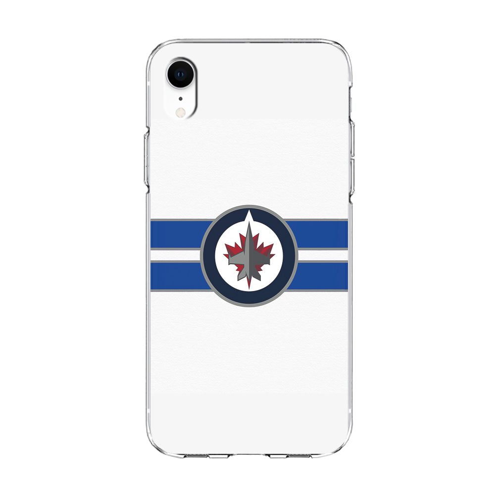 Hockey Winnipeg Jets NHL 001 iPhone XR Case-Phone Case-Clear Soft Case-Altracase