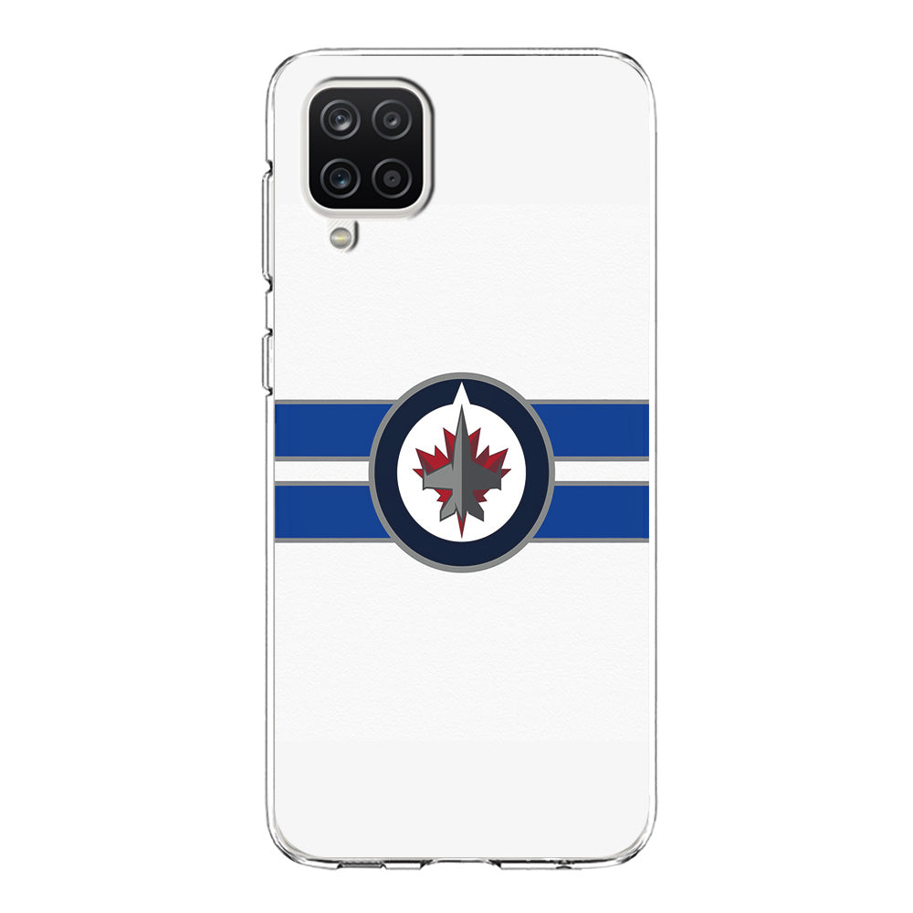 Hockey Winnipeg Jets NHL 001 Samsung Galaxy A12 Case-Phone Case-Clear Soft Case-Altracase